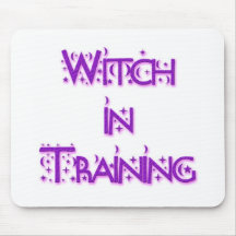 Witch in Training Mouse Pad