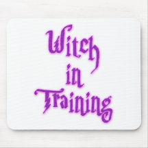 Witch in Training Mouse Pad