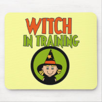 Witch in Training T-shirts and Gifts mousepads