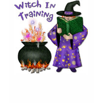 Witch in Training t-shirts