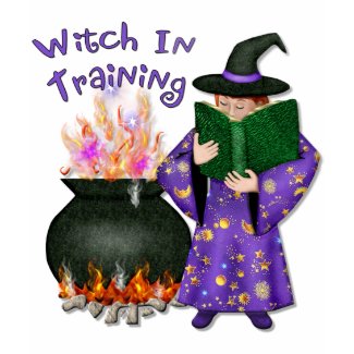 Witch in Training shirt