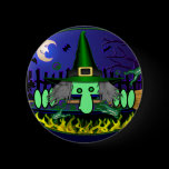 Witch Kilroy Button buttons