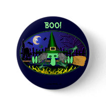 Witch Kilroy Button