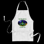 Witch Kilroy Frogs Apron aprons