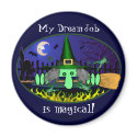 Witch Kilroy Magnet