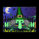 Witch Kilroy Postcard postcards