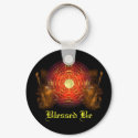 Witch Magic Pentagram keychains