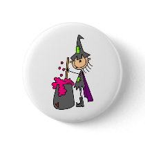 Witch Making Brew buttons