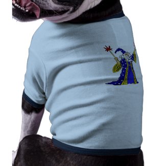 Witch Man Dog T Shirt