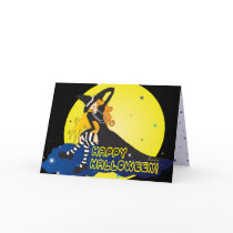witch & moon_1 cards by VioDeSign witch & moon_1 cards