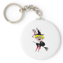 Witch 'n Cat Group Key Chain
