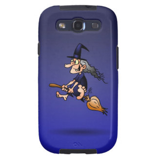 Witch on a broom galaxy SIII cases