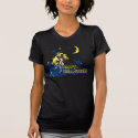 witch on cloud_1 t-shirts