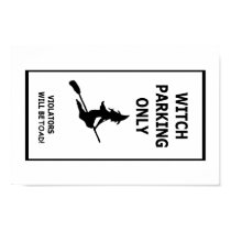 Witch Parking Poster