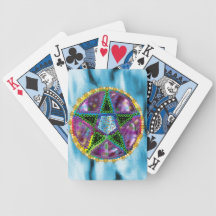 Witch Pentagram Deck Of Cards