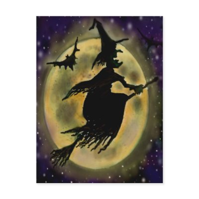 Witch postcards