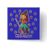Witch Princess Buttons