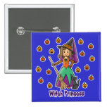 Witch Princess Button