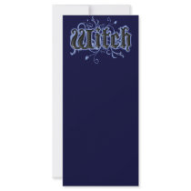 Witch rack cards