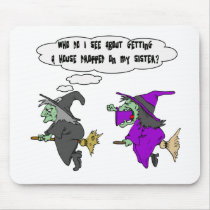 Witch Sisters Mousepad