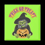 Witch Skull magnets
