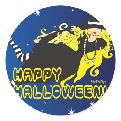 witch sticker by VioDeSign