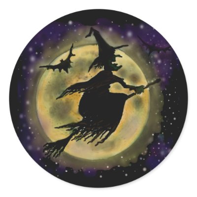 Witch stickers