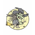 Witch!  Text! t-shirts
