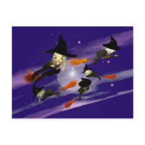 Witch Traffic postcards