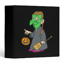 Witch Trick or Treater binders