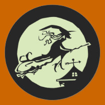Witch Vane Moon stickers