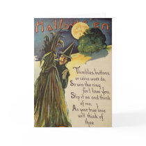 Witch (Vintage Halloween Card)