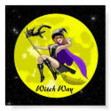 Witch Way posters