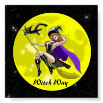 Witch Way posters