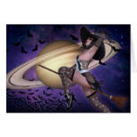 Witch Wishes for a Happy Halloween Greeting Card