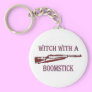 Witch with a boomstick 2 keychains