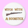 Witch with a boomstick