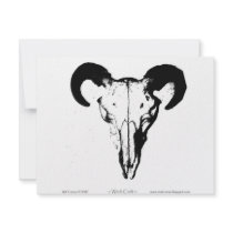 Witchcraft: Bucca Skull invitations by Mal_Corvus Witchcraft: Bucca Skull invitations