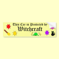 witchcraft bumper stickers