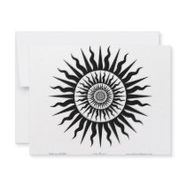 Witchcraft: Sun burst invitations by Mal_Corvus Witchcraft: Sun burst invitations