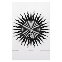 Witchcraft: Sun Burst; Labyrinth #4 stationery by Mal_Corvus Witchcraft: Sun Burst; Labyrinth #4 stationery
