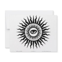 Witchcraft: Sunburst: Eye invitations by Mal_Corvus Witchcraft: Sunburst: Eye invitations
