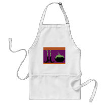 WITCHES BOOTS & CAULDRON aprons