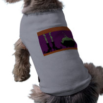 WITCHES BOOTS & CAULDRON pet clothing