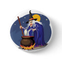 Witches Brew Halloween Button button