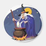 Witches Brew Halloween Magnet
