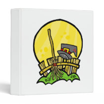 witches broom and hat binders