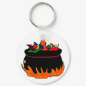 witches cauldron key chain keychains