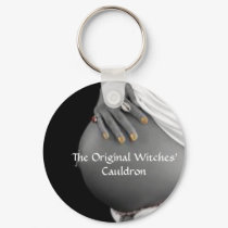 witches cauldron keychain