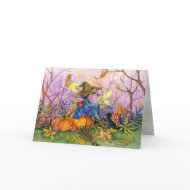Witches Comapnions greeting card